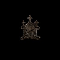 Medieval Pewter Pilgrim's Badge with Church