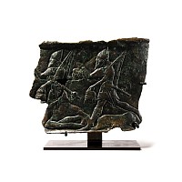 Assyrian Bronze Relief Fragment