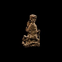 Medieval Pewter Pilgrim Badge of a Bishop