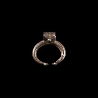 Roman Silver Lunar Pendant