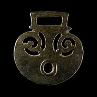 Roman Bronze Military Equestrian Pelta Fitting