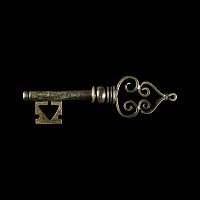 Tudor Period Bronze Key