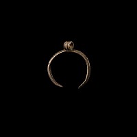 Roman Silver Lunar Pendant