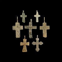 Post Medieval Bronze Cross Pendant Collection