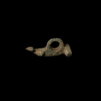 Roman Bronze Phallic Pendant