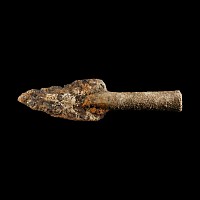 Greek Bronze Socketted Spear with Iron Head