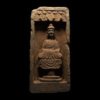 Chinese Wei Ceramic Buddha Brick