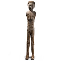 Chinese Han Terracotta Stick Man