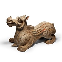 Chinese Tang Terracotta Dragon