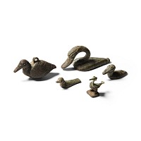 Iron Age Celtic Bronze Bird Collection