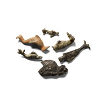 Roman Bronze Dolphin Collection