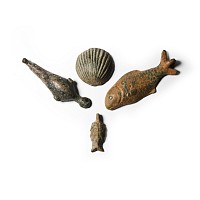 Roman Bronze Sea Creature Collection