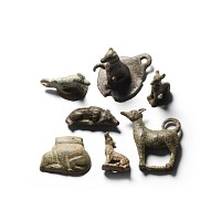 Roman Bronze Dog Collection