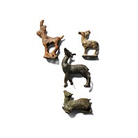 Roman Bronze Antelope and Deer Collection