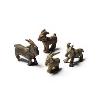 Roman Bronze Goat Collection