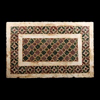 Byzantine Cosmatesque Marble Mosaic Panel