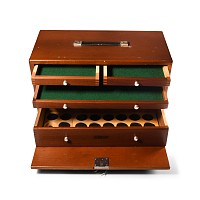 Cabinets - Portable Wooden Collector Cabinet