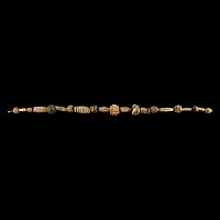 Western Asiatic Millefiori Glass Bead Necklace