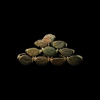 Graeco-Persian Bronze Ring Group