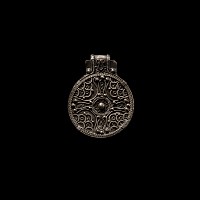 Viking Age Silver Filigree Pendant