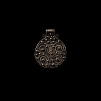 Viking Age Silver Filigree Pendant