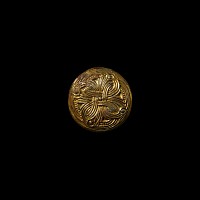 Viking Age Silver-Gilt Disc Brooch with Entwined Heads