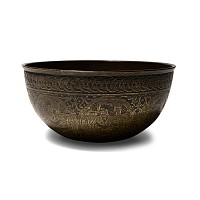 Qajar Period Decorated Bowl