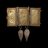 Roman Silver-Gilt Military Belt Plate Group for an Elite Imperial Officer