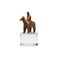 Syro-Hittite Terracotta Horse and Rider Figure