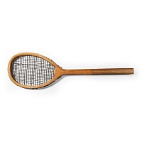 Vintage Wooden Tennis Racket