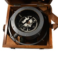 British WWII Maritime Overhead Gimbal Compass
