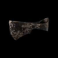 Viking Iron Bearded Axehead