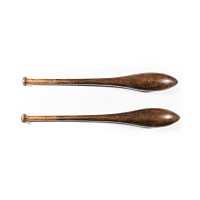 Vintage Wooden Exercise 'Indian' Clubs