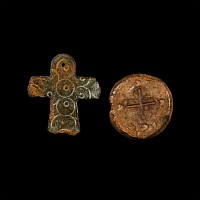 Medieval Equestrian Knight Badge Group