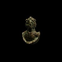 Romano-British Bronze Mount of Dionysus