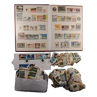 World Stamps - Kiloware and Stockbook
