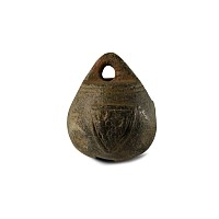 Medieval Bronze Heraldic Weight Casing