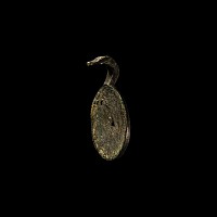Large Anglo-Saxon Silvered Bronze Hanging Bowl Mount