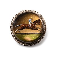 Racing Horse Owner's Jewel with Diamonds