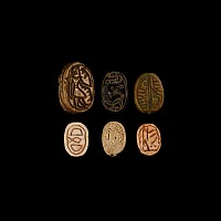 Egyptian Stone Scarab Collection