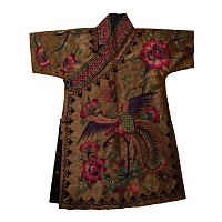 Sino-Tibetan Embroidered Chupa Robe