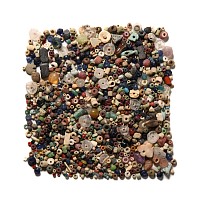Egyptian and Other Glass and Stone Bead Group