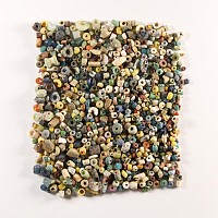 Roman and Other Glass and Stone Bead Group