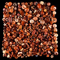 Western Asiatic Carnelian and Other Bead Collection
