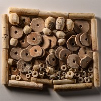 Mesopotamian Shell Necklace Bead Group