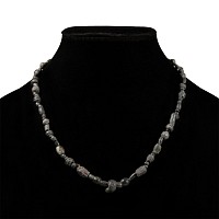 Roman Black Glass and Other Bead Necklace String