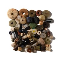 Western Asiatic Mixed Stone and Other Necklace Bead Collection