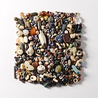 Western Asiatic and Other Mixed Stone and Glass Necklace Bead Collection