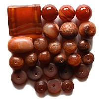 Carnelian Necklace Bead Group