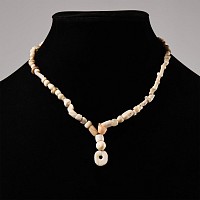 Western Asiatic Stone and Other Bead Necklace String